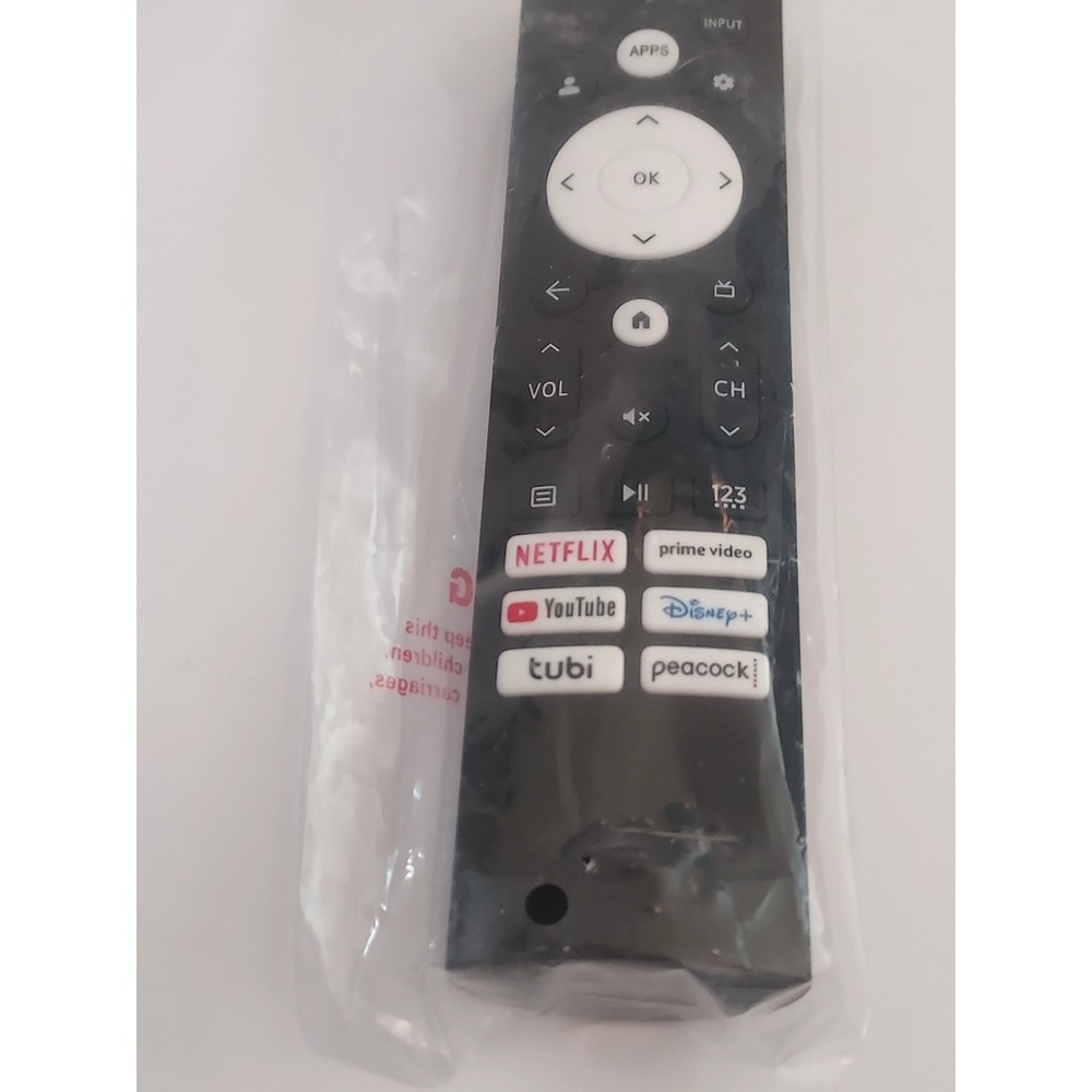 Hisense Genuine OEM Remote Control for Select Hisense TVs - Black see photos